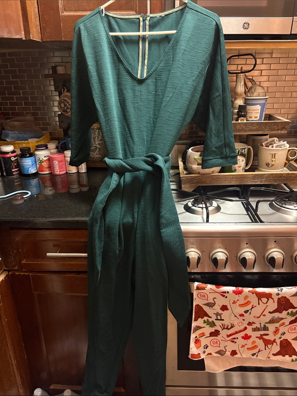 Anthropologie jumpsuit